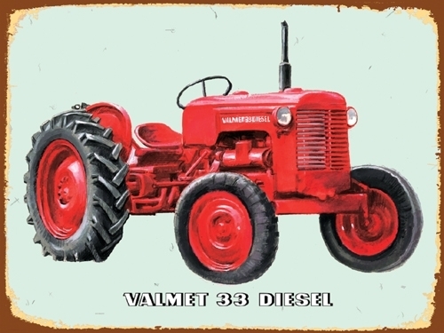 Peltikyltti, Valmet 33 -traktorista